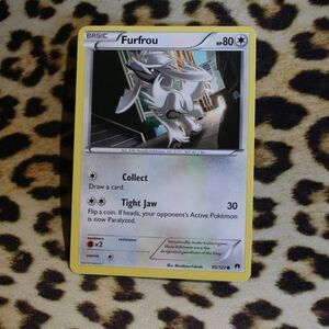 Furfrou 95/122 Pokemon Card